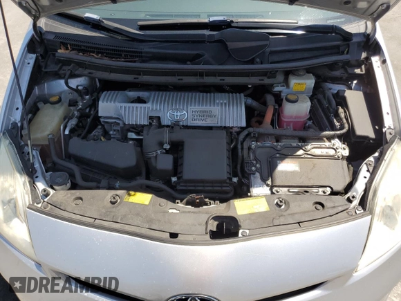 2014 Toyota Prius Four with VIN JTDKN3DU1E0367280, listed as a Copart auction lot 55263865 with 263,596 mi miles and Salvage Title. Bid and sale history available at carsss.com. Image 11.