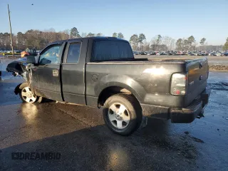 2006 Ford F-150 STX with VIN 1FTRX12W26FA78974, listed as a Copart auction lot 42777585 with 215,430 mi miles and Salvage Title. Bid and sale history available at carsss.com. Image 2.