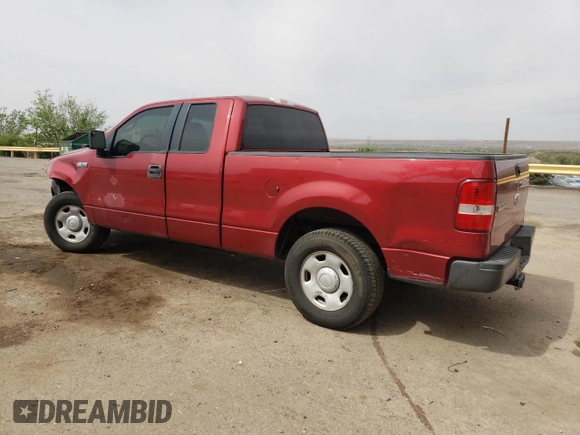 2008 Ford F-150 STX with VIN 1FTRX12W68FB98439, listed as a Copart auction lot 53005505 with 190,752 mi miles and Salvage title. Bid and sale history available at DreamBid. Image 2.