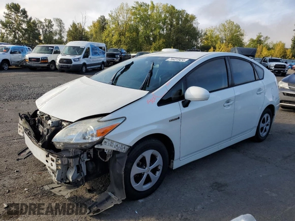 2013 Toyota Prius One z VIN JTDKN3DU3D5544087, wystawiony jako Copart lot #74431924 z przebiegiem 144 493 mil mil oraz Szkoda całkowita • Salvage title. Historia ofert i sprzedaży dostępna na DreamBid. Obrazek 1.