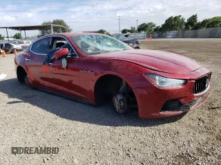 2016 Maserati Ghibli with VIN ZAM57XSA5G1164151, listed as a Copart auction lot 63620333 with 0 mi miles. Bid and sale history available at carsss.com. Image 4.