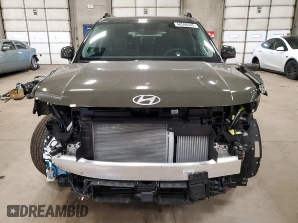 2025 Hyundai Santa Fe Hybrid Limited with VIN 5NMP3DG16SH029565, listed as a Copart auction lot 48595545 with 1,750 mi miles and Salvage Title. Bid and sale history available at carsss.com. Image 5.