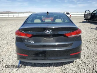 2017 Hyundai Elantra SE with VIN KMHD74LF0HU422144, listed as a Copart auction lot 58440525 with 71,691 mi miles and Salvage title. Bid and sale history available at DreamBid. Image 6.