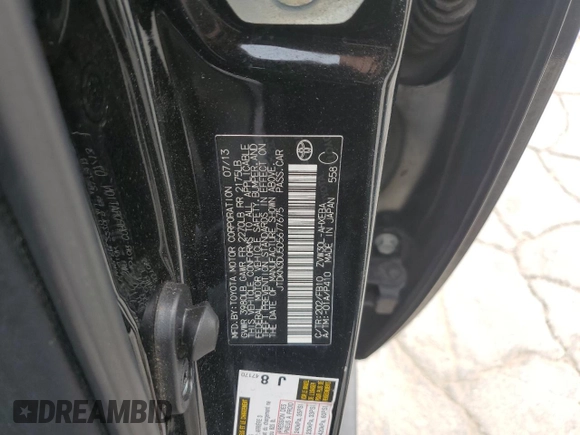 2013 Toyota Prius One with VIN JTDKN3DU5D5677675, listed as a Copart auction lot 53885695 with 0 mi miles and Clean Title. Bid and sale history available at carsss.com. Image 12.