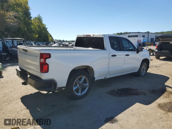 2020 Chevrolet Silverado 1500 Work Truck with VIN 1GCRWAEF0LZ269401, listed as a Copart auction lot 76620194 with 89,910 mi miles and Salvage Title. Bid and sale history available at DreamBid. Image 3.