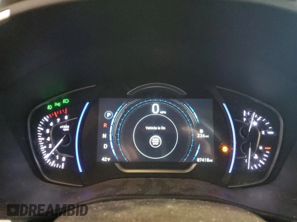 2020 Hyundai Santa Fe SEL with VIN 5NMS3CAA6LH181067, listed as a Copart auction lot 42020445 with 87,418 mi miles and Salvage Title. Bid and sale history available at carsss.com. Image 9.