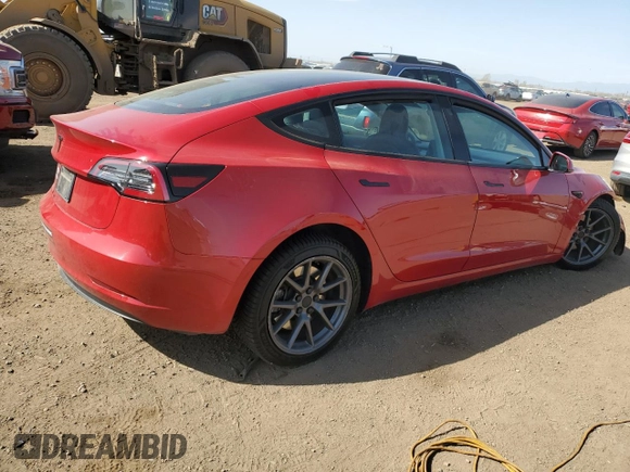 2023 Tesla Model 3 с VIN 5YJ3E1EA9PF447461, выставлен на аукционе Copart как лот 52589635 с пробегом 36 478 миль миль и Списание • Salvage title. История ставок и продаж доступна на DreamBid. Изображение 3.