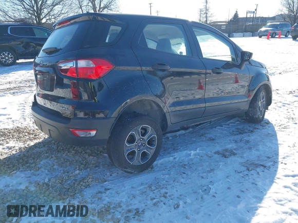 2020 Ford EcoSport S with VIN MAJ6S3FL1LC345277, listed as a IAAI auction lot 41634439 with 76,790 mi miles and . Bid and sale history available at DreamBid. Image 4.