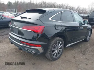 2024 Audi SQ5 Sportback Premium Plus with VIN WA124AFY6R2104522, listed as a IAAI auction lot 40980151 with 2,429 mi miles and . Bid and sale history available at DreamBid. Image 4.