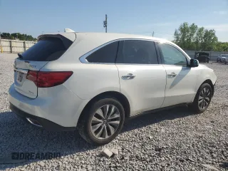 2014 Acura MDX Tech Pkg with VIN 5FRYD4H47EB048141, listed as a Copart auction lot 53747845 with 120,230 mi miles and Salvage Title. Bid and sale history available at carsss.com. Image 3.