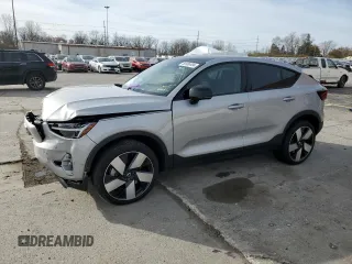 2023 Volvo C40 Recharge Pure Electric Ultimate with VIN YV4ED3GM7P2040835, listed as a Copart auction lot 80386994 with 16,903 mi miles and Salvage Title. Bid and sale history available at carsss.com. Image 1.