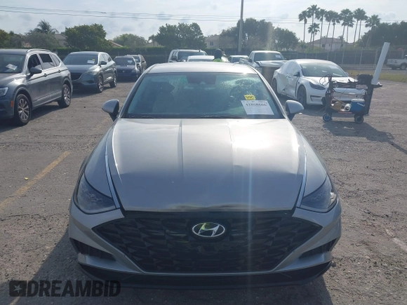 2023 Hyundai Sonata SEL with VIN KMHL64JA1PA304223, listed as a IAAI auction lot 41868606 with 17,466 mi miles and . Bid and sale history available at DreamBid. Image 13.