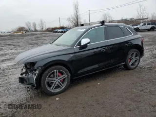 2018 Audi SQ5 with VIN WA1C4BFY1J2074523, listed as a Copart auction lot 84506844 with 125,172 mi miles and Salvage Title. Bid and sale history available at DreamBid. Image 1.