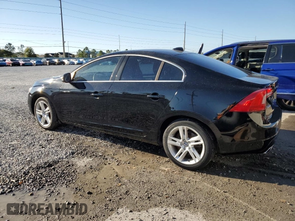 2015 Volvo S60 T5 Drive-E Premier with VIN YV140MFK4F2338462, listed as a Copart auction lot 48485665 with 57,695 mi miles and Salvage title. Bid and sale history available at DreamBid. Image 2.