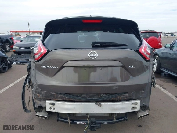 2016 Nissan Murano S with VIN 5N1AZ2MG6GN113182, listed as a IAAI auction lot 41733734 with 154,616 mi miles. Bid and sale history available at carsss.com. Image 17.