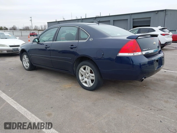2007 Chevrolet Impala LT with VIN 2G1WC58R679262387, listed as a IAAI auction lot 41971223 with 141,452 mi miles and . Bid and sale history available at DreamBid. Image 3.