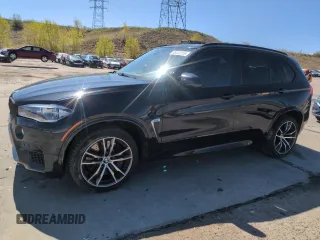 2016 BMW X5 M z VIN 5YMKT6C55G0R78683, wystawiony jako Copart lot #55432215 z przebiegiem 95 678 mil mil oraz Szkody całkowita. Historia ofert i sprzedaży dostępna na DreamBid. Obrazek 1.