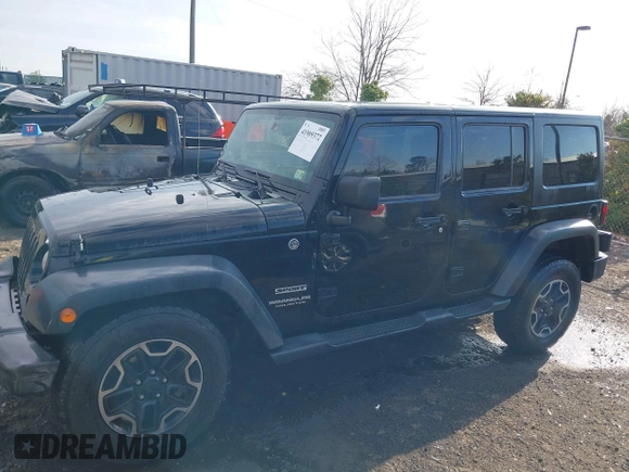 2013 Jeep Wrangler Unlimited Freedom z VIN 1C4BJWDG8DL648870, wystawiony jako IAAI lot #41909372 z przebiegiem 184 203 mil mil oraz . Historia ofert i sprzedaży dostępna na DreamBid. Obrazek 14.