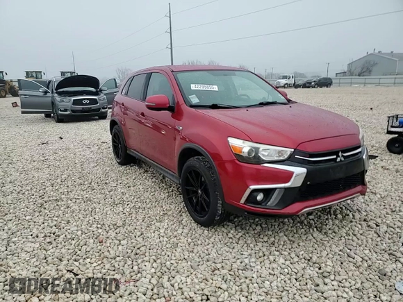 2019 Mitsubishi Outlander Sport SE 2.0 with VIN JA4AP4AU8KU018163, listed as a Copart auction lot 42295855 with 0 mi miles and Salvage Title. Bid and sale history available at carsss.com. Image 11.