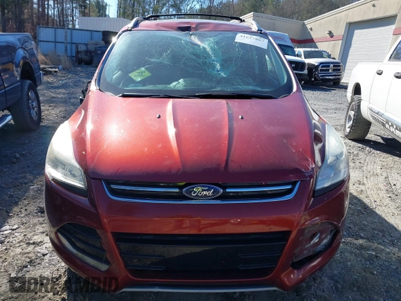 2015 Ford Escape Titanium with VIN 1FMCU0J92FUB55712, listed as a IAAI auction lot 41627867 with 156,438 mi miles. Bid and sale history available at carsss.com. Image 12.