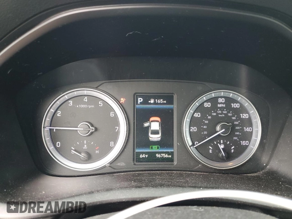 2018 Hyundai Sonata SEL with VIN 5NPE34AF3JH632650, listed as a Copart auction lot 54049745 with 96,756 mi miles and Salvage Title. Bid and sale history available at DreamBid. Image 9.