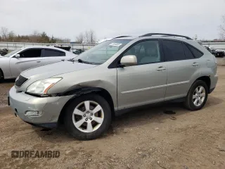 2005 Lexus RX 330 with VIN 2T2HA31U05C042633, listed as a Copart auction lot 51954985 with 195,332 mi miles and Salvage Title. Bid and sale history available at carsss.com. Image 1.
