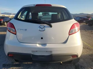 2013 Mazda Mazda2 Sport with VIN JM1DE1KZ3D0159928, listed as a Copart auction lot 51688645 with 130,670 mi miles and Salvage Title. Bid and sale history available at carsss.com. Image 6.