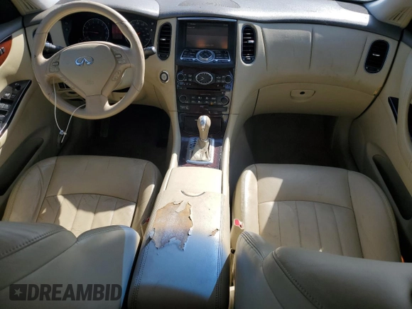 2008 Infiniti EX Journey with VIN JNKAJ09F18M361345, listed as a Copart auction lot 53766365 with 166,160 mi miles and Clean title. Bid and sale history available at DreamBid. Image 8.