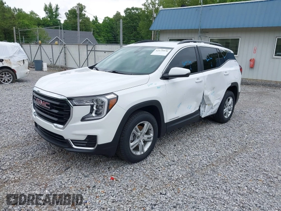 2023 GMC Terrain SLE with VIN 3GKALTEGXPL231086, listed as a IAAI auction lot 42175876 with 70,324 mi miles and . Bid and sale history available at DreamBid. Image 17.