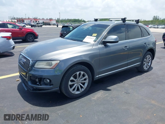 2014 Audi Q5 Premium Plus with VIN WA1LFAFP0EA008424, listed as a IAAI auction lot 42489824 with 115,967 mi miles and . Bid and sale history available at DreamBid. Image 18.