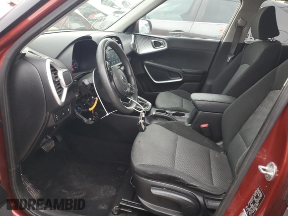 2020 Kia Soul LX with VIN KNDJ23AU7L7113991, listed as a Copart auction lot 48500365 with 145,644 mi miles and Salvage Title. Bid and sale history available at carsss.com. Image 7.