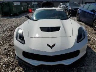 2017 Chevrolet Corvette Z06 3LZ with VIN 1G1YU2D64H5602862, listed as a Copart auction lot 69584994 with 57,376 mi miles and Clean Title. Bid and sale history available at carsss.com. Image 5.