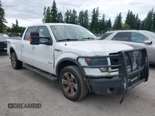 2013 Ford F-150 XL with VIN 1FTFW1ET5DFC35580, listed as a IAAI auction lot 42738713 with 209,492 mi miles and . Bid and sale history available at DreamBid. Image 1.