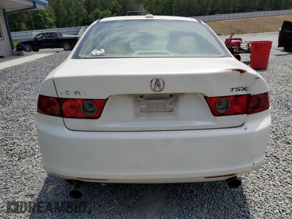 2006 Acura TSX with VIN JH4CL96806C020101, listed as a Copart auction lot 57510595 with 235,992 mi miles and Salvage title. Bid and sale history available at DreamBid. Image 6.