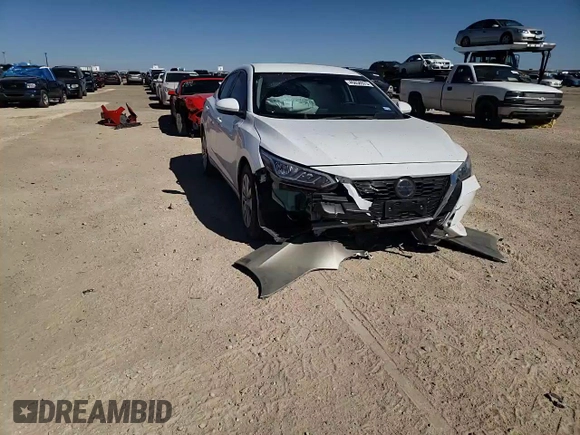 2023 Nissan Sentra S with VIN 3N1AB8BV3PY297029, listed as a Copart auction lot 46858975 with 16,414 mi miles and Salvage Title. Bid and sale history available at DreamBid. Image 11.