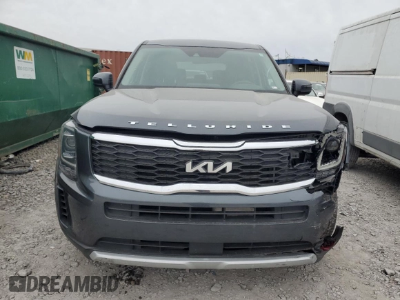 2022 Kia Telluride LX with VIN 5XYP24HC8NG267824, listed as a Copart auction lot 41791845 with 103,014 mi miles and Salvage title. Bid and sale history available at DreamBid. Image 5.