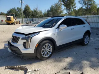 2019 Cadillac XT4 FWD Luxury with VIN 1GYAZAR45KF110798, listed as a Copart auction lot 46196985 with 31,631 mi miles and Non Repairable. Bid and sale history available at carsss.com. Image 1.