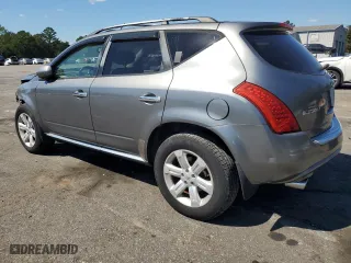 2006 Nissan Murano S with VIN JN8AZ08T46W417804, listed as a Copart auction lot 73478604 with 183,573 mi miles and Salvage Title. Bid and sale history available at carsss.com. Image 2.