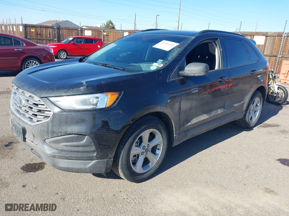 2022 Ford Edge SE with VIN 2FMPK4G97NBA27380, listed as a IAAI auction lot 41446408 with 107,953 mi miles. Bid and sale history available at carsss.com. Image 17.