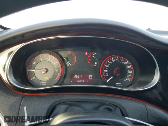 2014 Dodge Dart SXT with VIN 1C3CDFBB7ED913314, listed as a Copart auction lot 53950245 with 143,051 mi miles and Salvage Title. Bid and sale history available at carsss.com. Image 9.