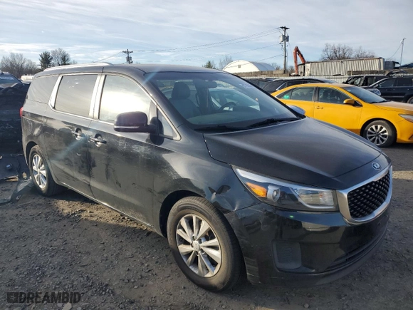 2015 Kia Sedona LX with VIN KNDMB5C10F6066230, listed as a Copart auction lot 87790845 with NaN miles and Clean Title. Bid and sale history available at carsss.com. Image 4.