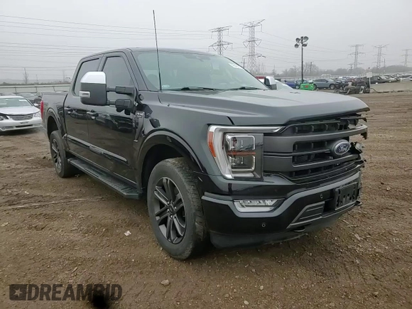 2022 Ford F-150 XL with VIN 1FTEW1EP8NKD74609, listed as a Copart auction lot 43643625 with 36,703 mi miles and Salvage Title. Bid and sale history available at DreamBid. Image 10.