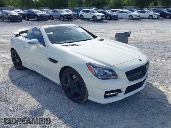 2013 Mercedes-Benz SLK 250 with VIN WDDPK4HA2DF056625, listed as a IAAI auction lot 42343051 with 96,615 mi miles and . Bid and sale history available at DreamBid. Image 1.