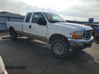 2000 Ford F-250 XL with VIN 1FTNX21S1YEB62621, listed as a Copart auction lot 87630545 with 204,488 mi miles and Salvage title. Bid and sale history available at DreamBid. Image 4.