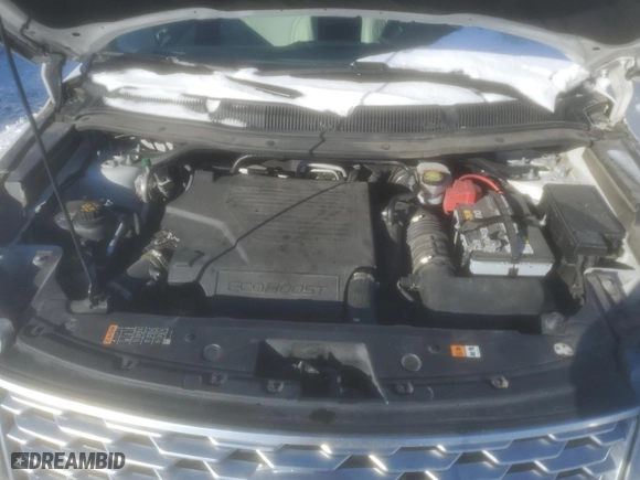 2018 Ford Explorer Platinum with VIN 1FM5K8HT2JGC70848, listed as a Copart auction lot 45092125 with 115,884 mi miles and Salvage Title. Bid and sale history available at carsss.com. Image 12.