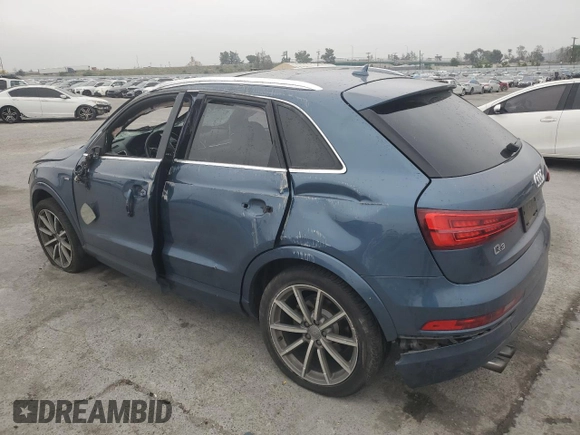 2018 Audi Q3 Premium Plus with VIN WA1HCCFS2JR007320, listed as a Copart auction lot 50150175 with 70,096 mi miles and Salvage Title. Bid and sale history available at carsss.com. Image 2.