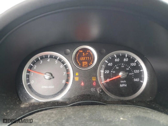 2011 Nissan Sentra 2.0 SR with VIN 3N1AB6AP4BL647832, listed as a Copart auction lot 49345905 with 133,771 mi miles and Salvage Title. Bid and sale history available at carsss.com. Image 9.