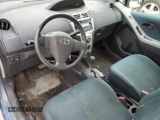 2007 Toyota Yaris with VIN JTDJT903X75095755, listed as a Copart auction lot 54366505 with 244,474 mi miles and Clean Title. Bid and sale history available at carsss.com. Image 8.