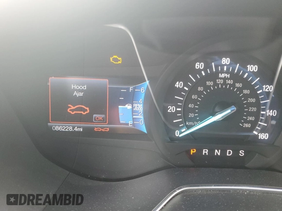 2016 Ford Fusion SE with VIN 3FA6P0H7XGR326718, listed as a Copart auction lot 57651495 with 86,288 mi miles and Salvage title. Bid and sale history available at DreamBid. Image 9.
