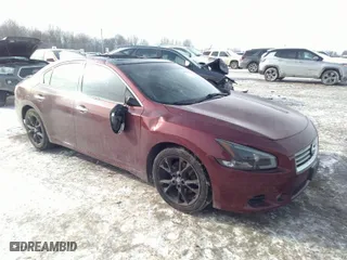 2012 Nissan Maxima 3.5 S with VIN 1N4AA5AP0CC837365, listed as a IAAI auction lot 41394533 with 156,410 mi miles. Bid and sale history available at carsss.com. Image 1.